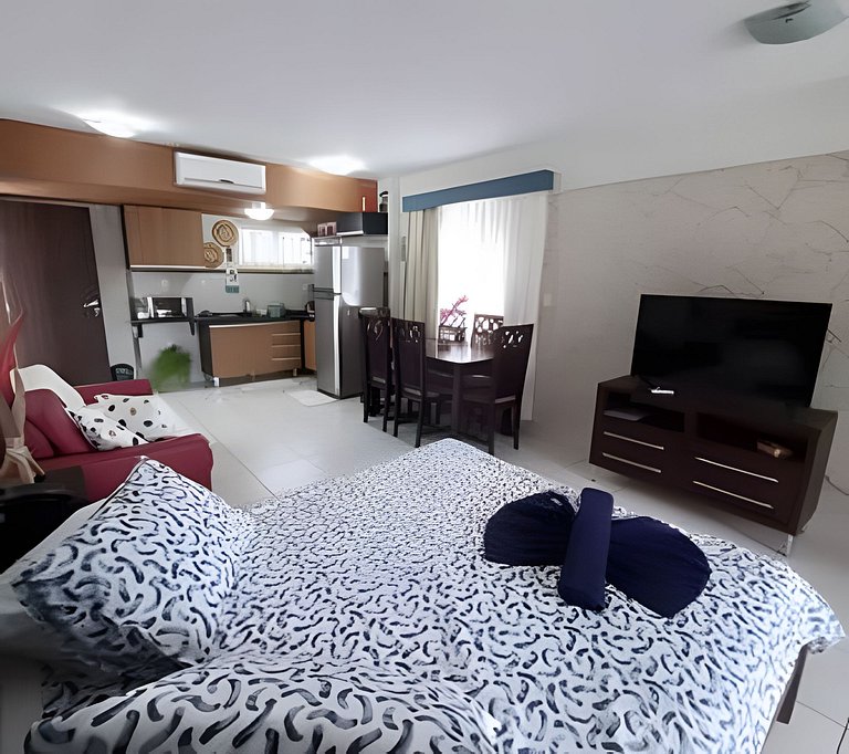 Flat para 3 Pessoas no Terrazzo Praia Flat Natal