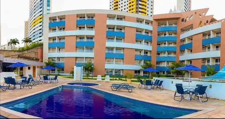 Flat para 8 Pessoas no Terrazzo Praia Flat Natal