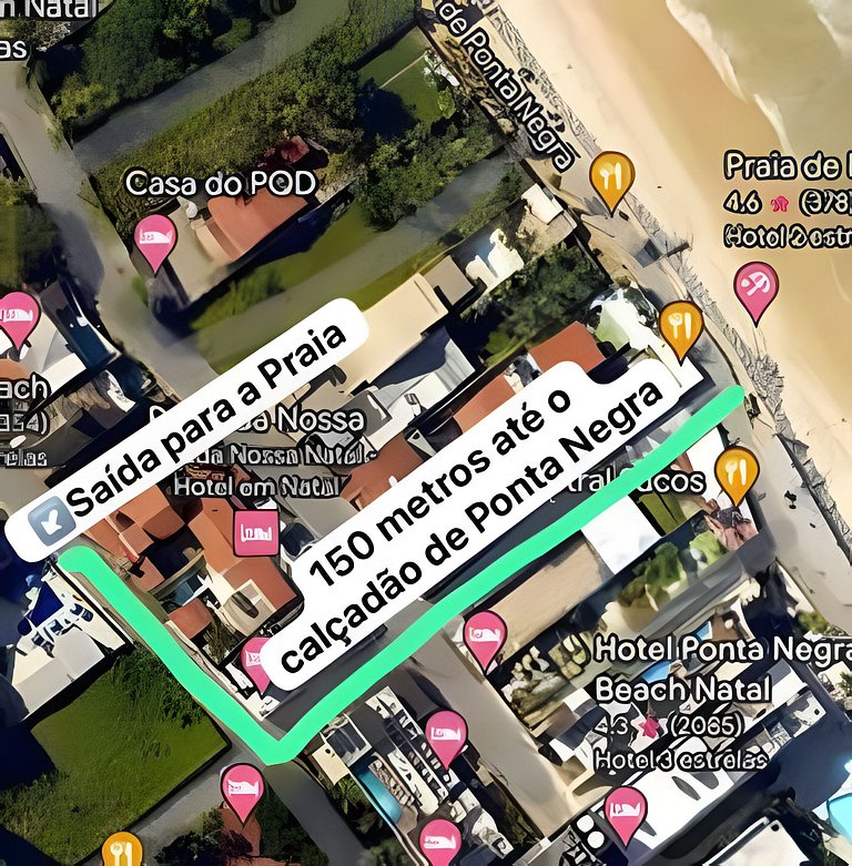 509 FLAT Terrazzo em ponta Negra