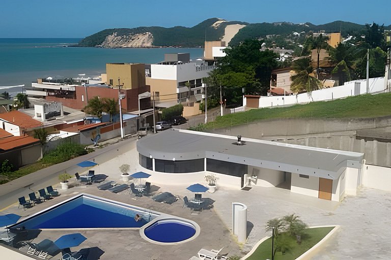 506 FLAT Terrazzo em ponta negra