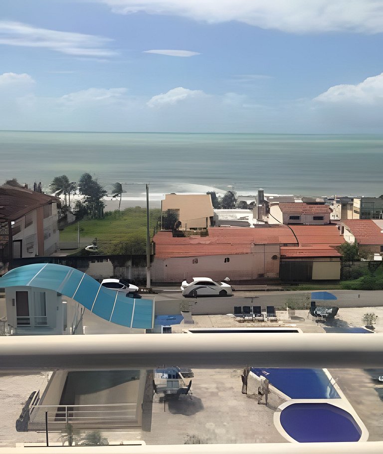 506 FLAT Terrazzo em ponta negra