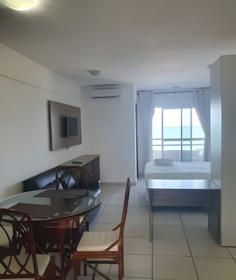 506 FLAT Terrazzo em ponta negra