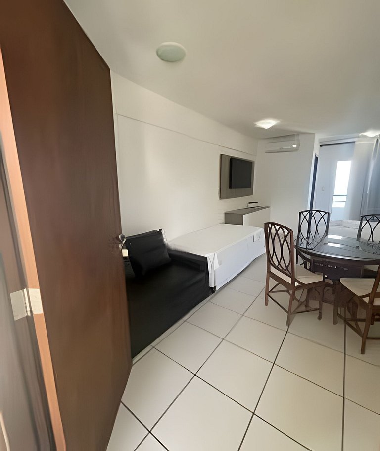 506 FLAT Terrazzo em ponta negra