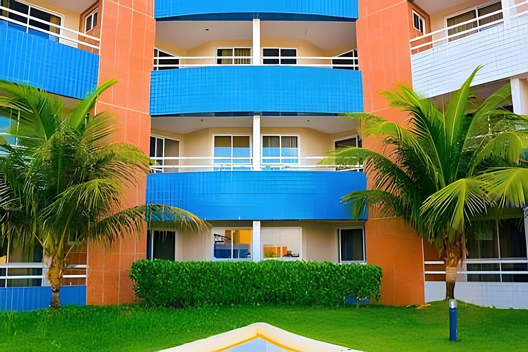 506 FLAT Terrazzo em ponta negra