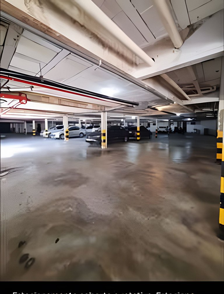 506 FLAT Terrazzo em ponta negra