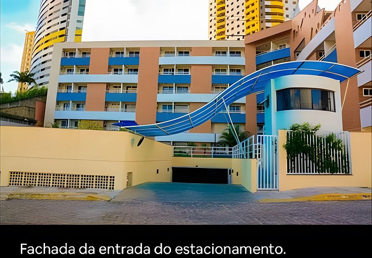 506 FLAT Terrazzo em ponta negra