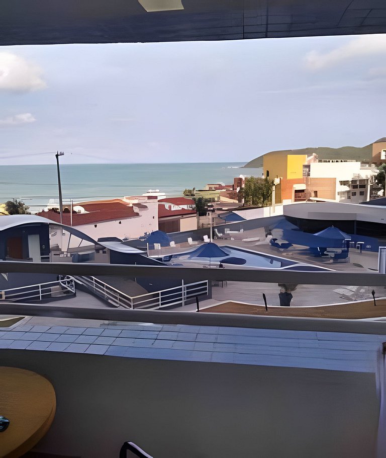 414 FLAT terrazzo em ponta negra