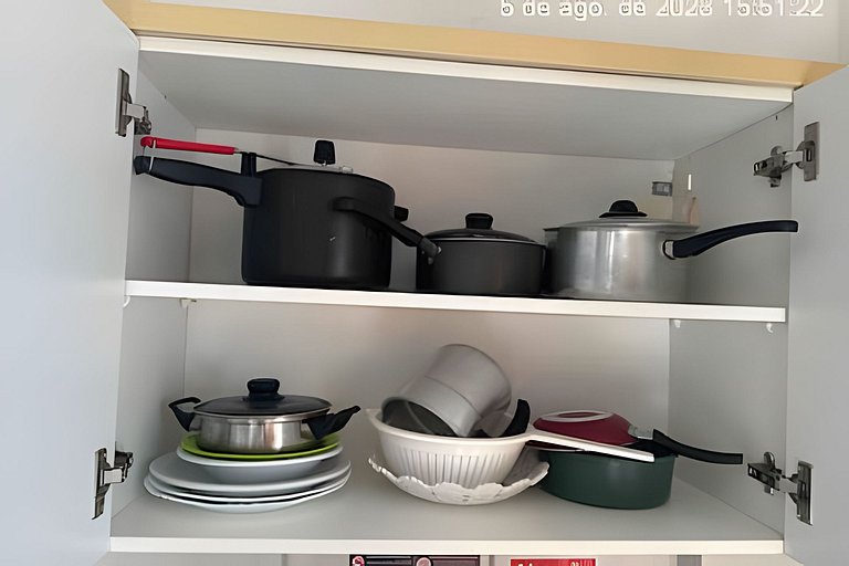 414 FLAT terrazzo em ponta negra