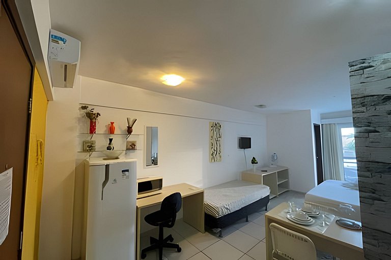 414 FLAT terrazzo em ponta negra