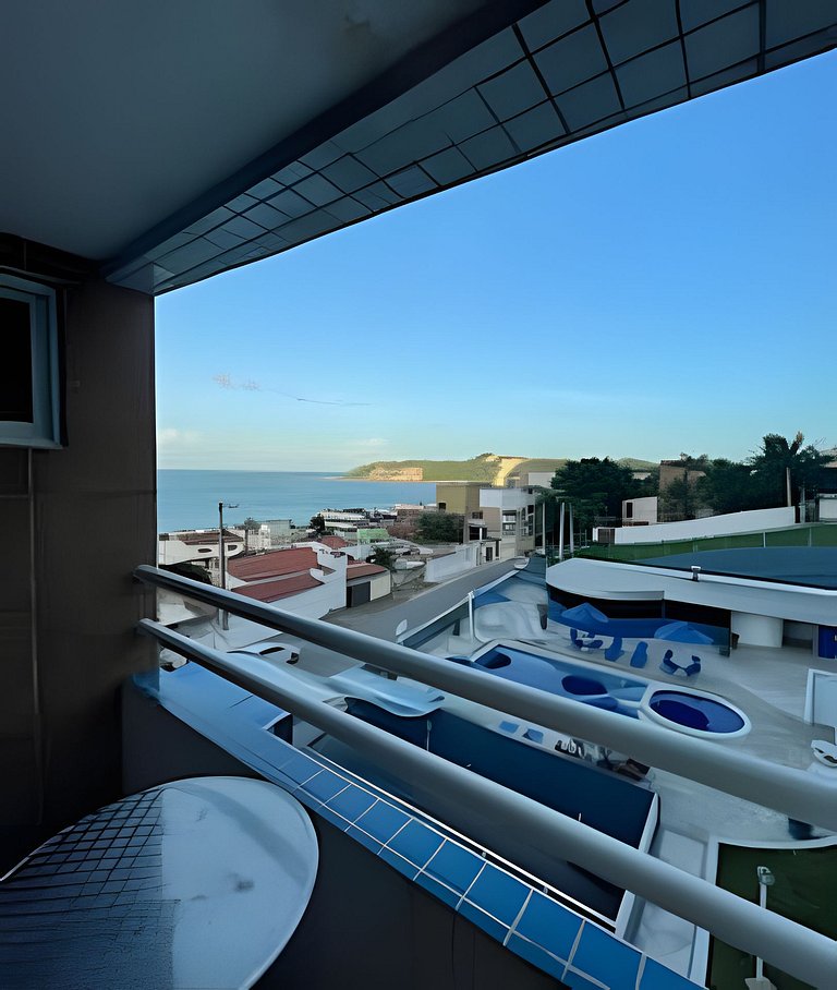 414 FLAT terrazzo em ponta negra