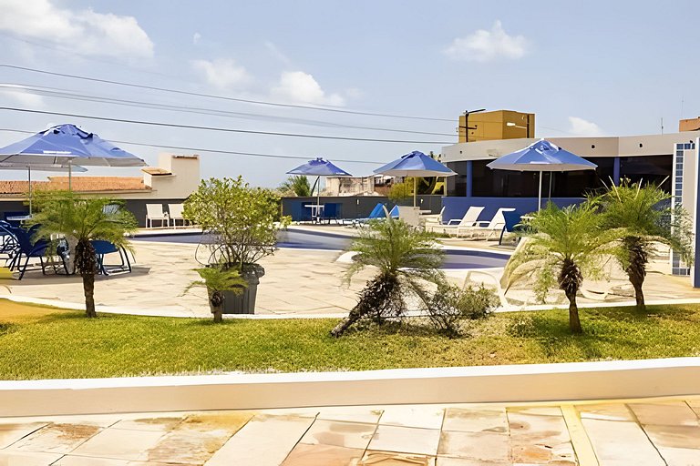 414 FLAT terrazzo em ponta negra