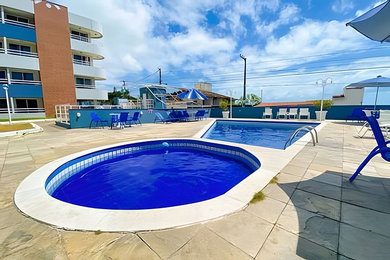 414 FLAT terrazzo em ponta negra