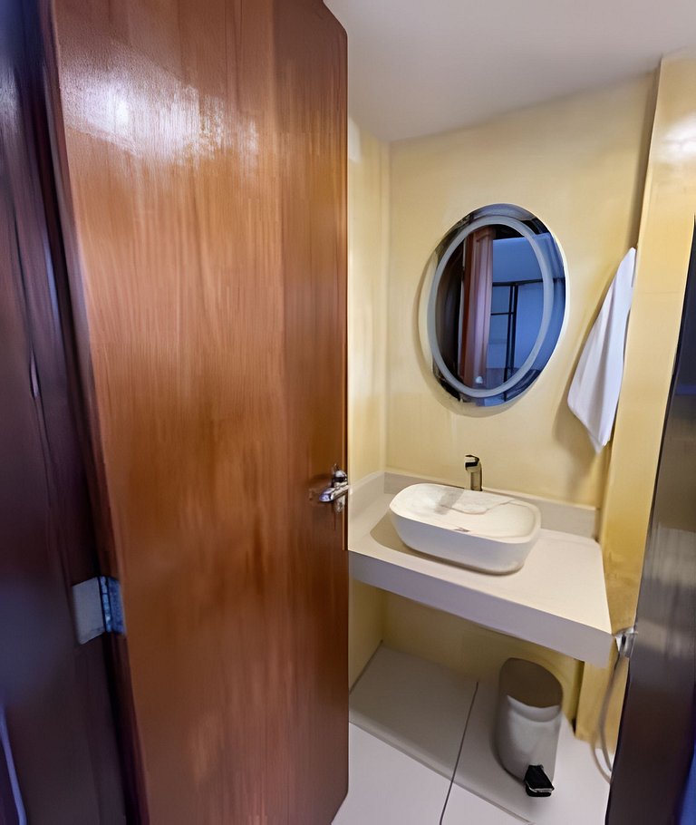 106 Flat Terrazzo em ponta negra