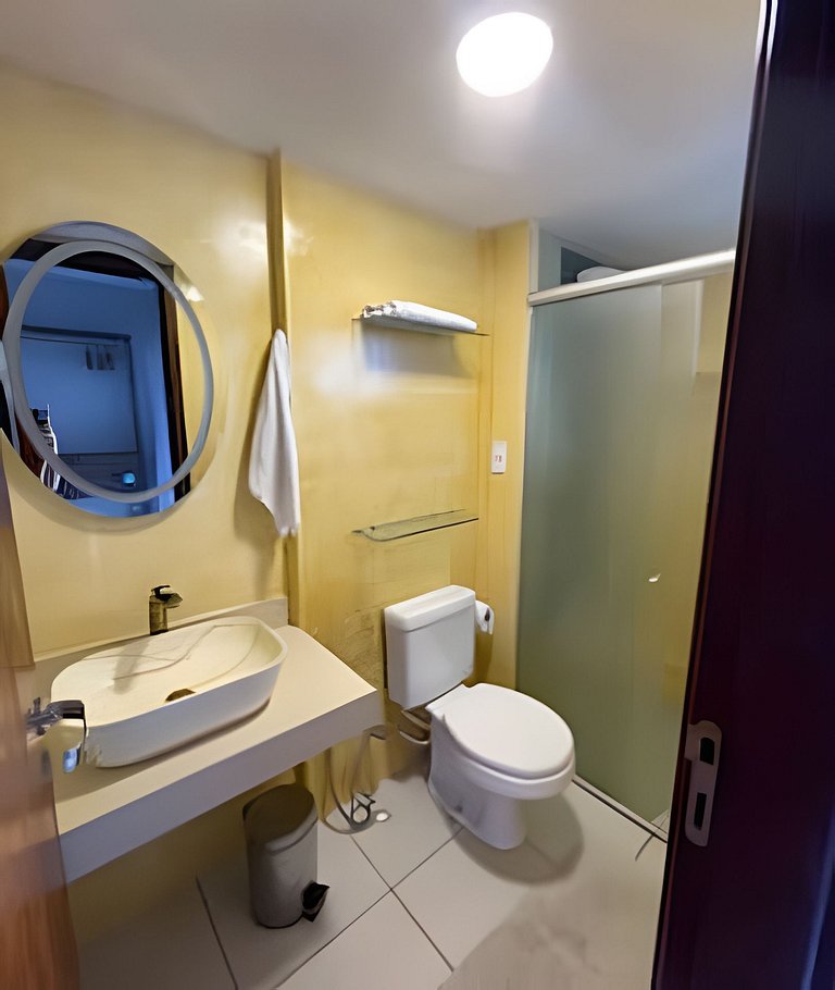 106 Flat Terrazzo em ponta negra