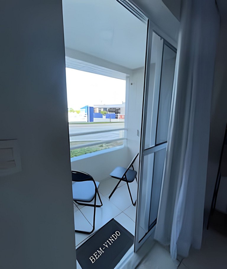 106 Flat Terrazzo em ponta negra