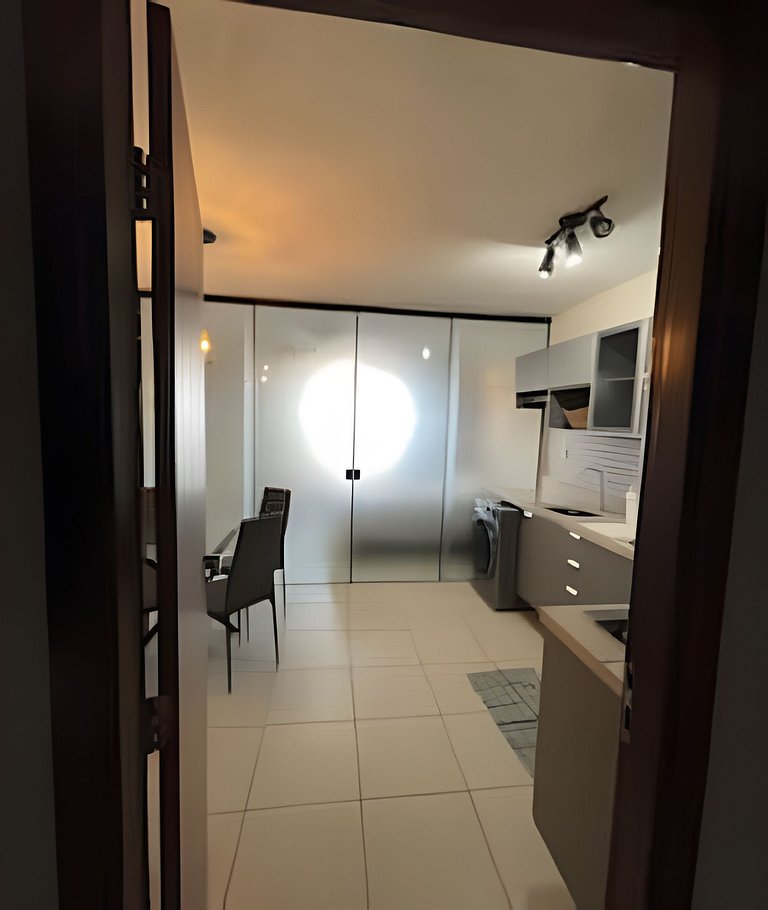 106 Flat Terrazzo em ponta negra