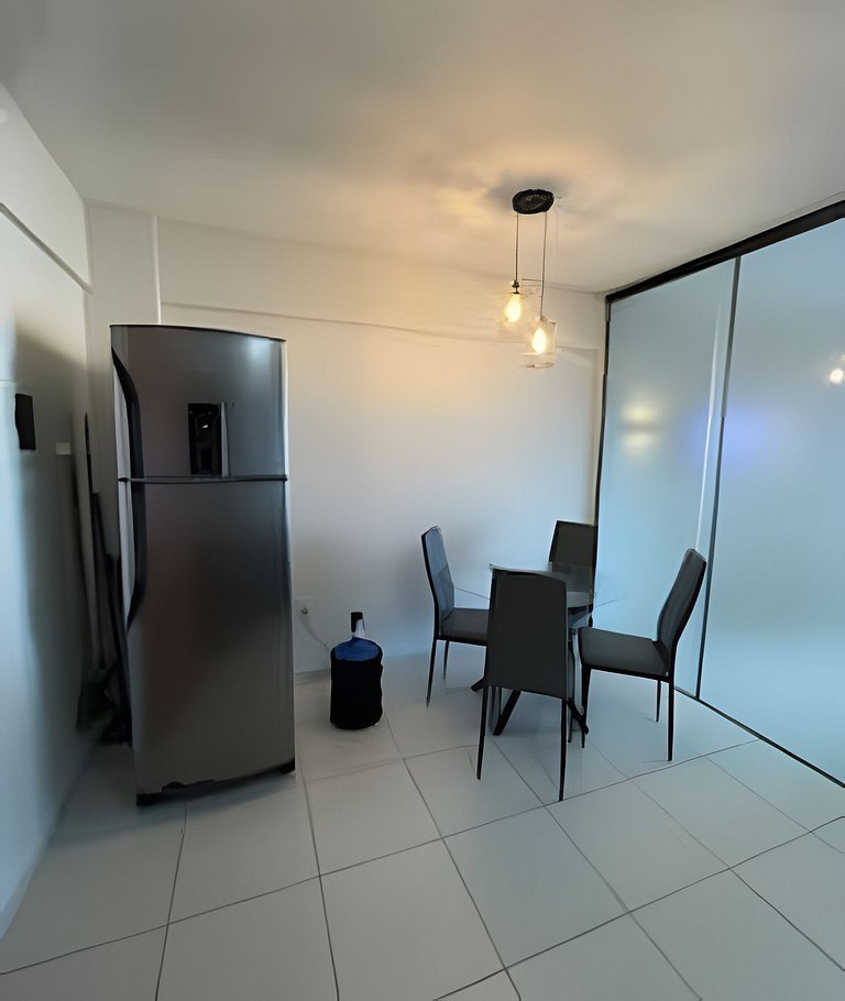 106 Flat Terrazzo em ponta negra