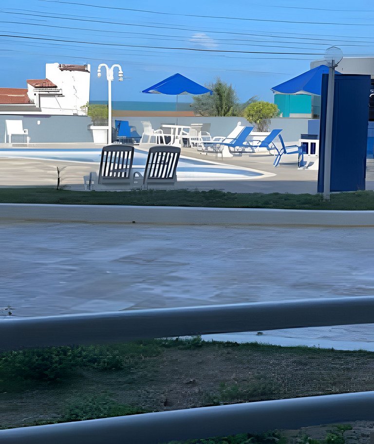 106 Flat Terrazzo em ponta negra