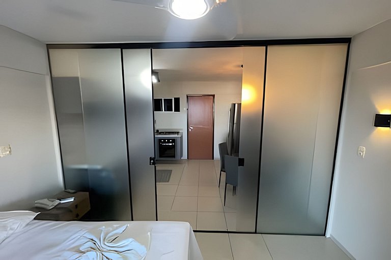 106 Flat Terrazzo em ponta negra