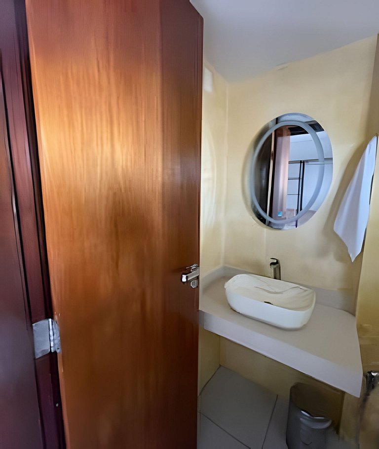 106 Flat Terrazzo em ponta negra