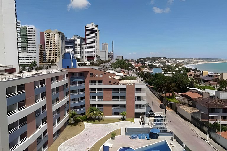 106 Flat Terrazzo em ponta negra