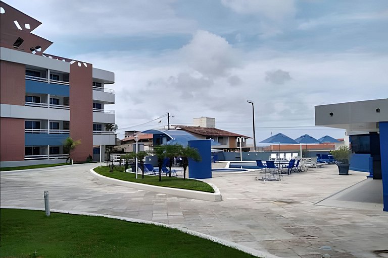 106 Flat Terrazzo em ponta negra