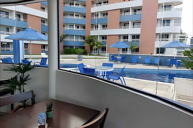 106 Flat Terrazzo em ponta negra