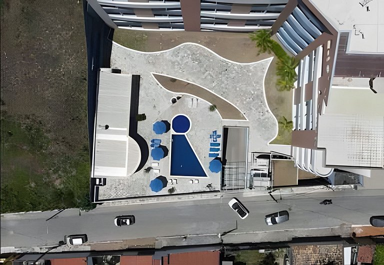 106 Flat Terrazzo em ponta negra