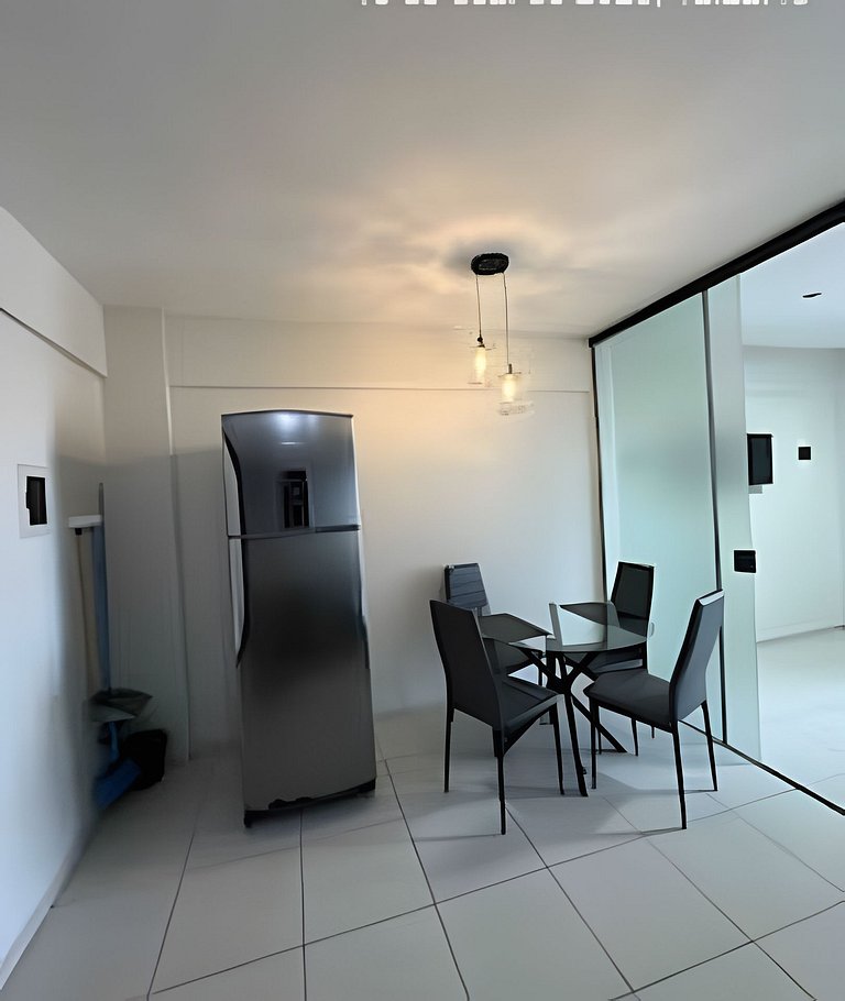 106 Flat Terrazzo em ponta negra