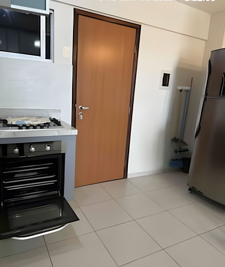 106 Flat Terrazzo em ponta negra