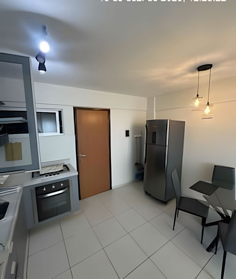 106 Flat Terrazzo em ponta negra