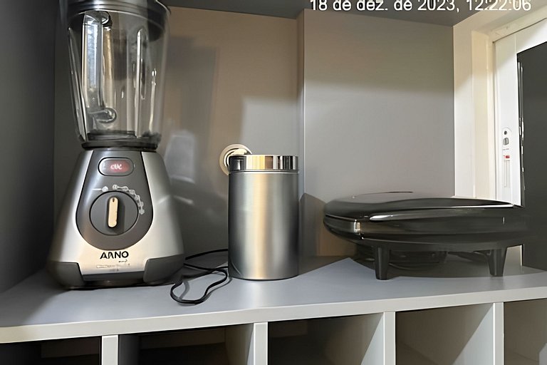 106 Flat Terrazzo em ponta negra