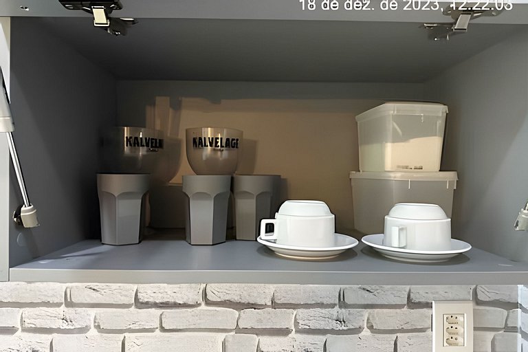 106 Flat Terrazzo em ponta negra