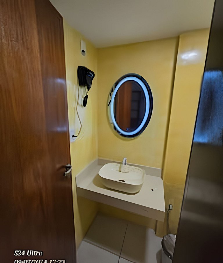 106 Flat Terrazzo em ponta negra