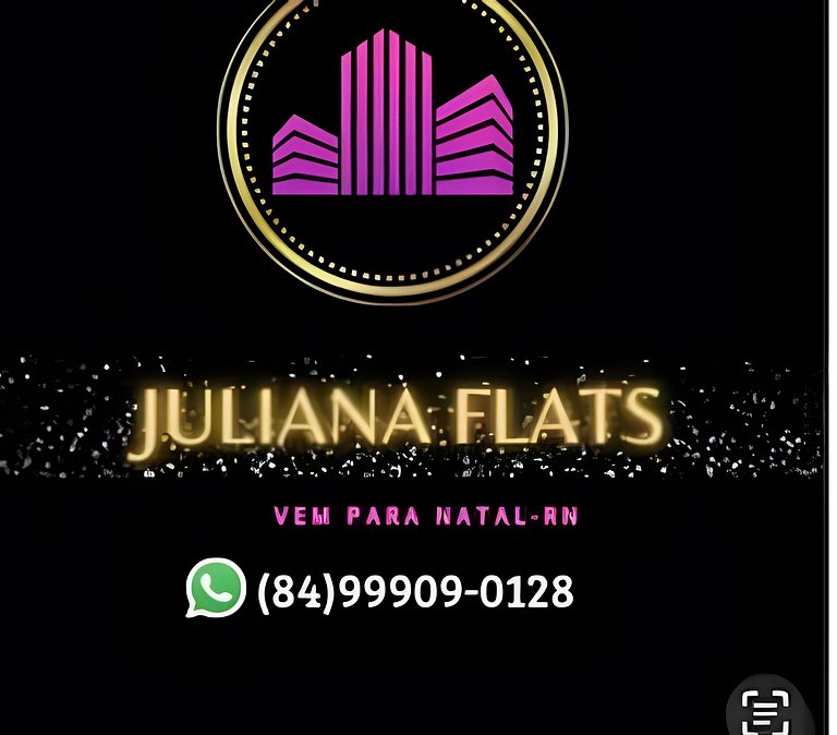 106 Flat Terrazzo em ponta negra