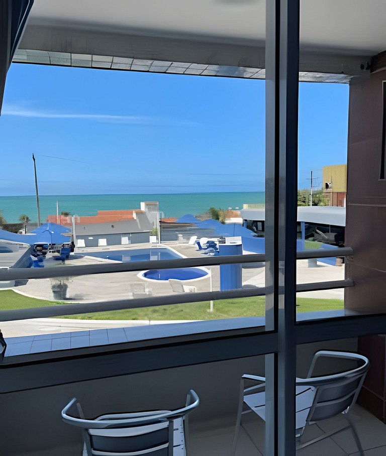 205 FLAT terrazzo em ponta negra