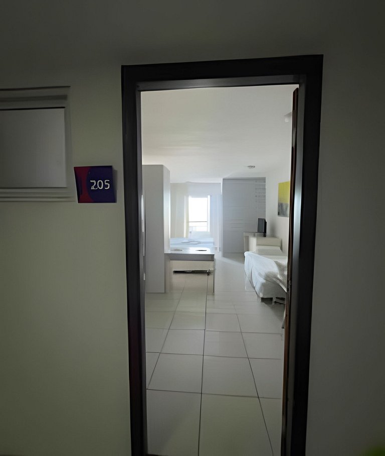 205 FLAT terrazzo em ponta negra