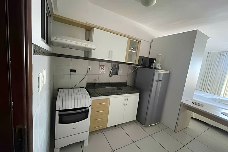 205 FLAT terrazzo em ponta negra