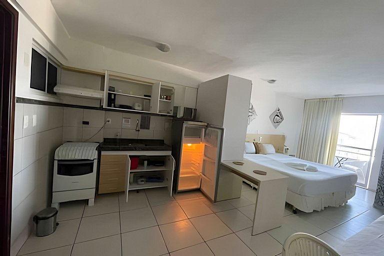 205 FLAT terrazzo em ponta negra