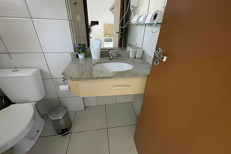 205 FLAT terrazzo em ponta negra