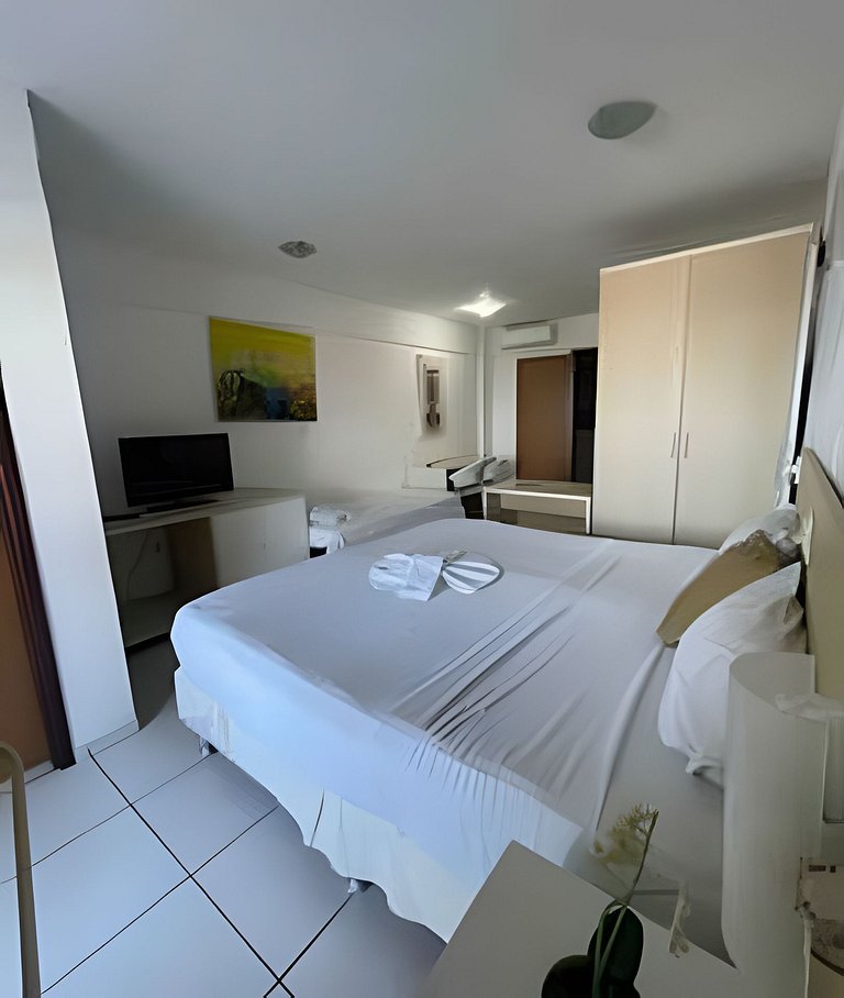 205 FLAT terrazzo em ponta negra