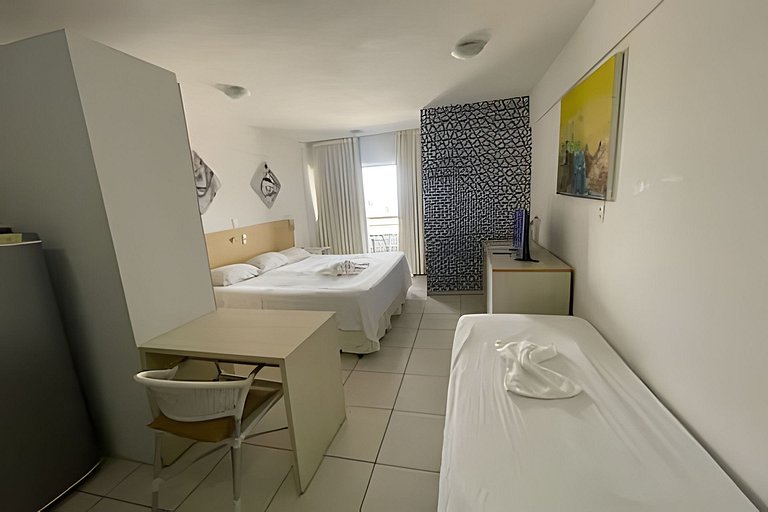 205 FLAT terrazzo em ponta negra