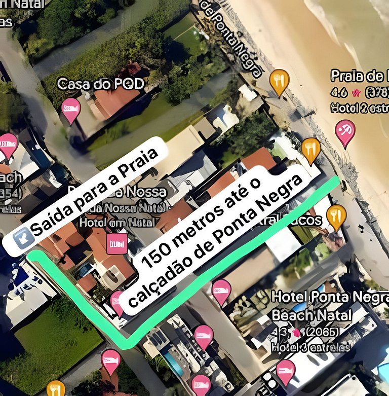 606 Flat Terrazzo Ponta negra