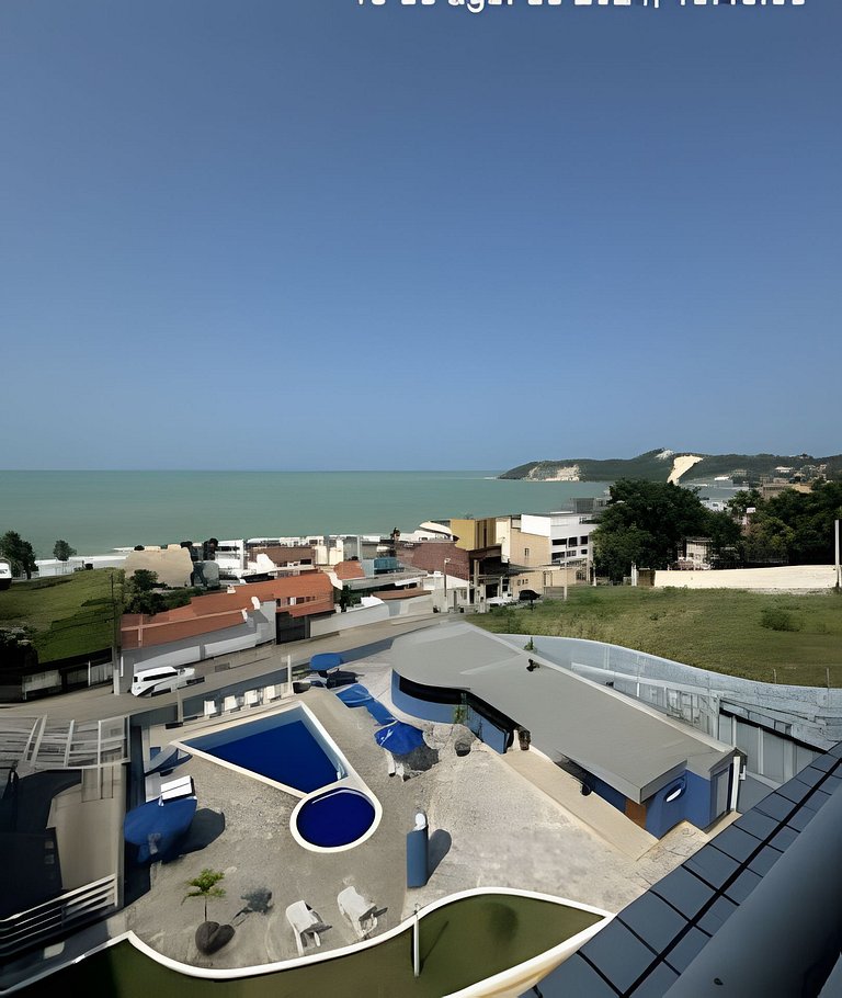 606 Flat Terrazzo Ponta negra