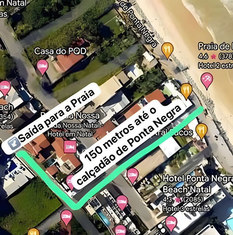 108 Flat Terrazzo em Ponta Negra